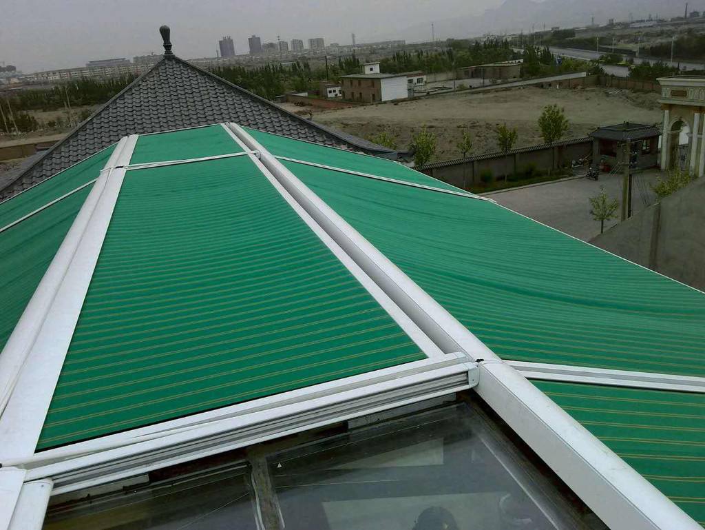 铝合金雨棚别墅露台棚遮阳挡雨棚耐力板无声阳台棚厂家供应定制-阿里巴巴
